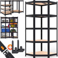 Étagère d’Angle Charge Lourde 180×70×40 cm – 875 kg – Garage & Atelier
