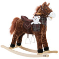 Cheval A Bascule En Bois Avec Effet Sonore