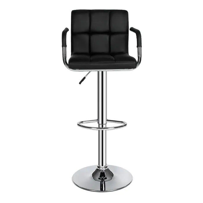 Lot de 2 tabourets de bar réglables et pivotants 360°