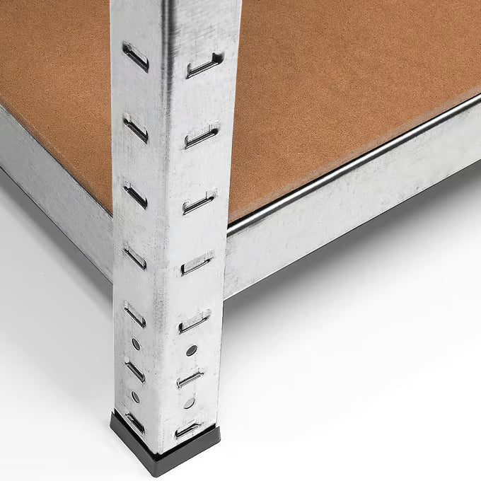 Lot de 5 Etageres Charges Lourdes 180X90X40cm - 875Kg