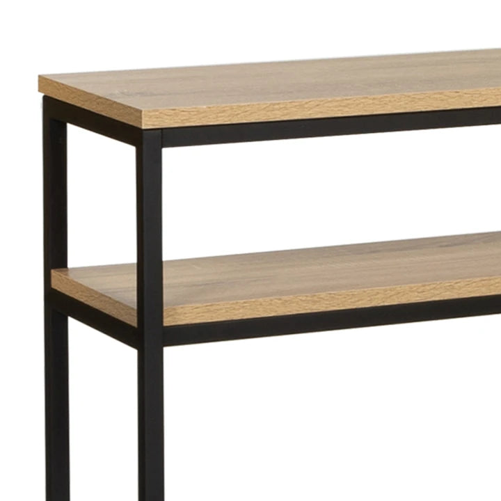 Console Double – Design Industriel Bois et Métal