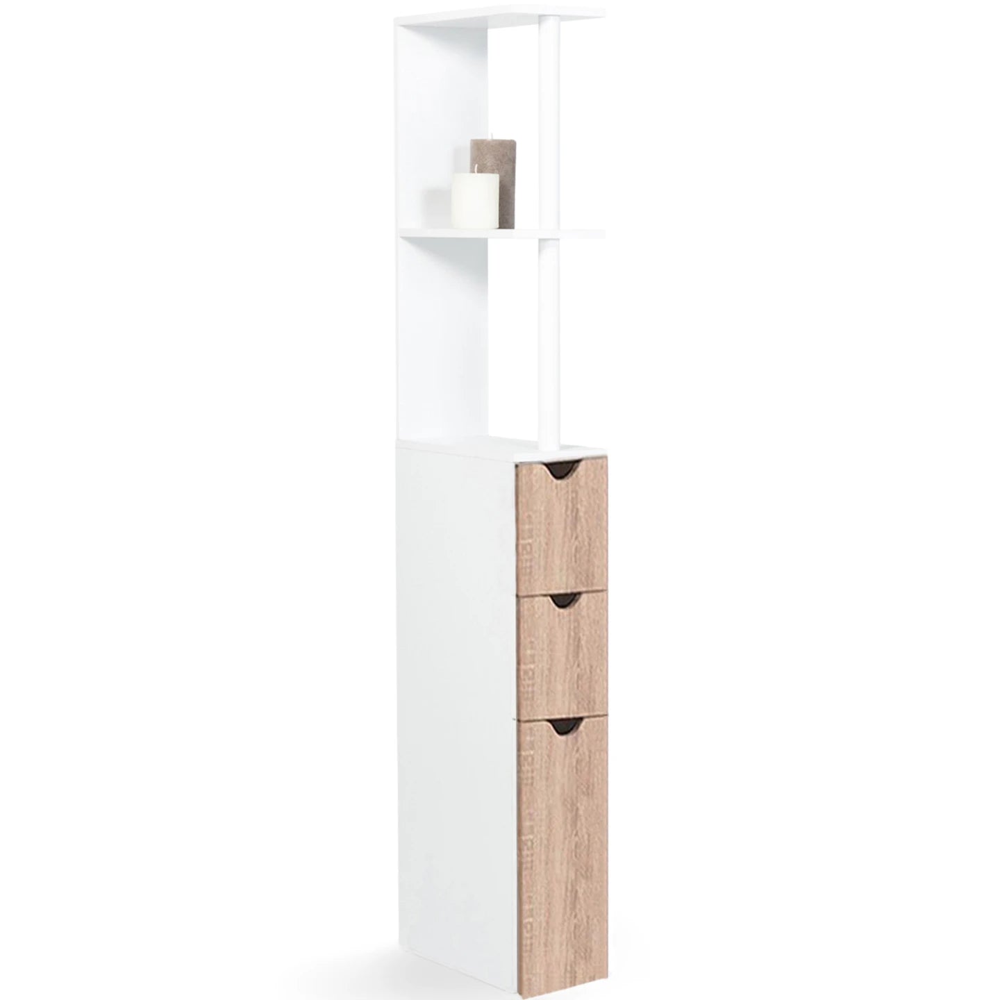 Meuble WC Étagère Bois – Hêtre