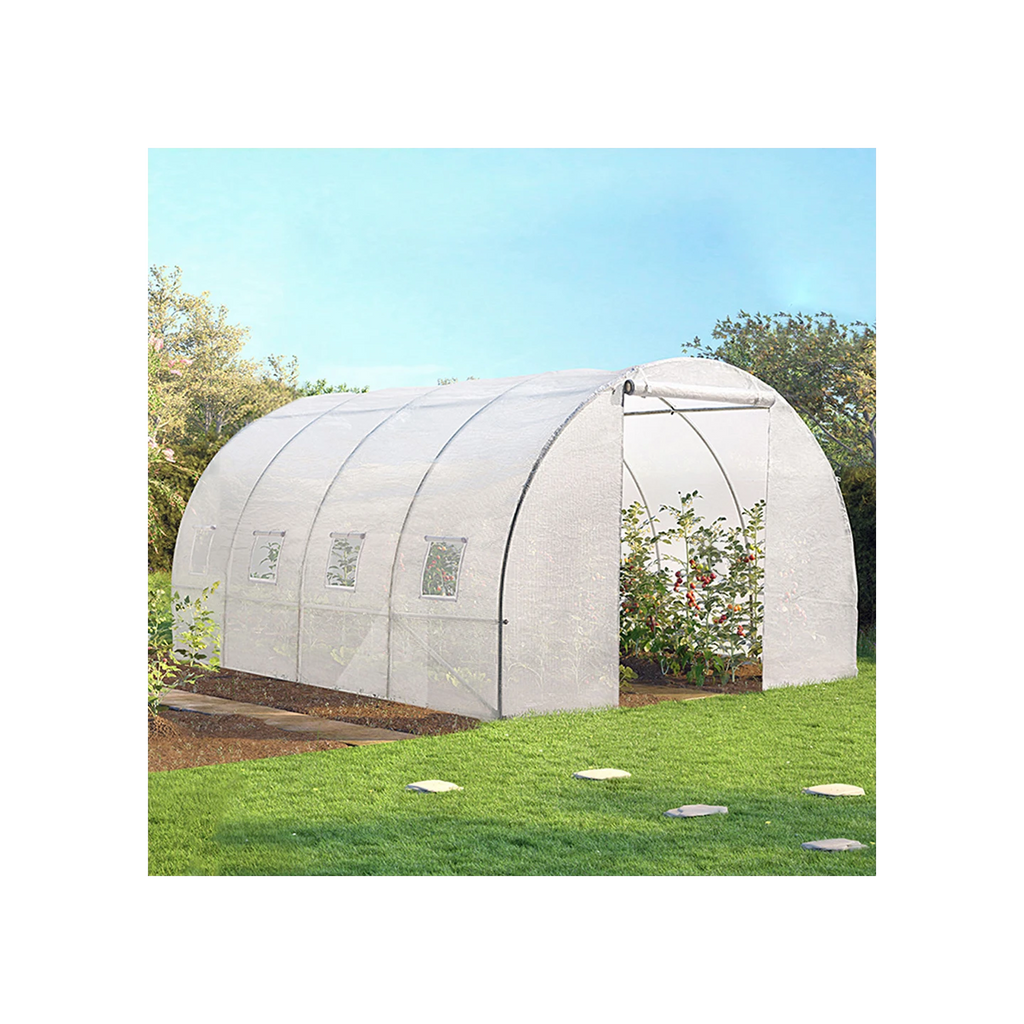 Serre de Jardin Tunnel 12 m² – Abri de Culture 3 x 4 m
