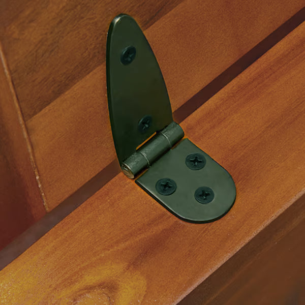 Coffre de jardin en bois d'acacia 85 x 44 x 48 cm - Rangement extérieur