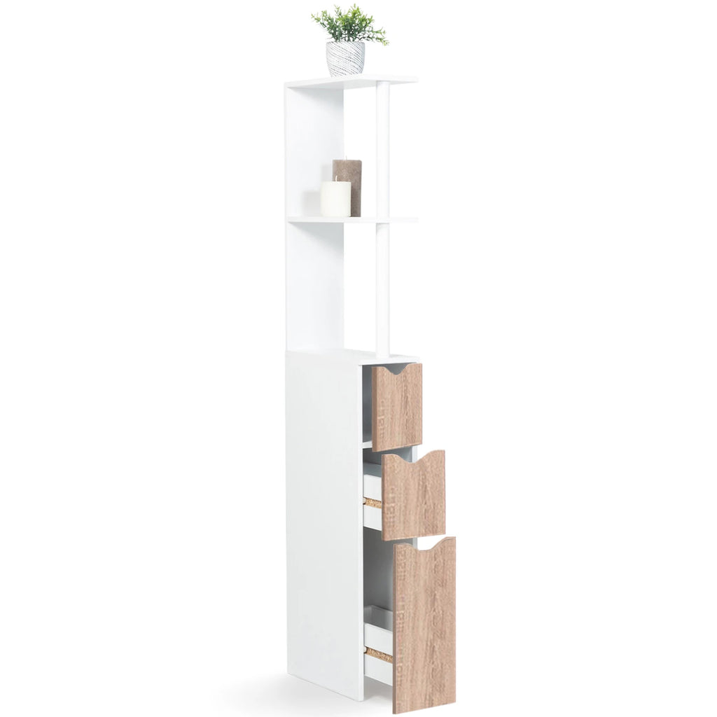 Meuble WC Étagère Bois – Hêtre