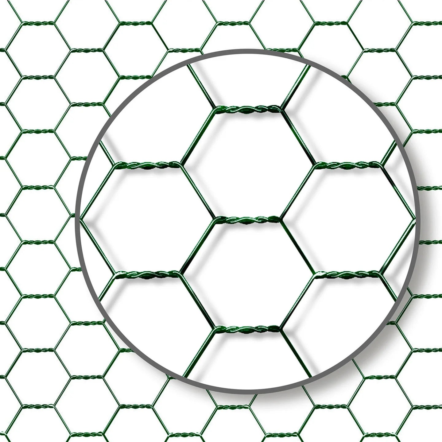 Enclos Poulailler 9 m² – Parc Grillagé Extérieur 3 x 3 m