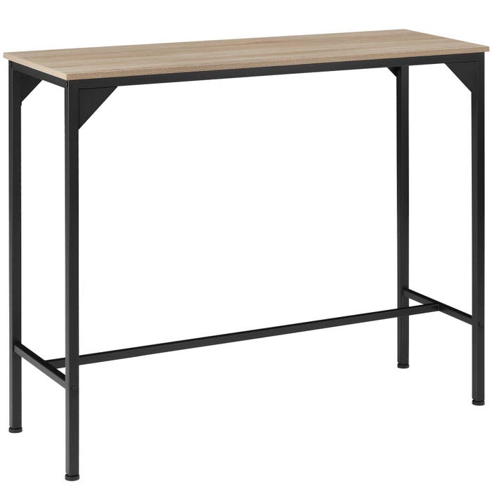 Table de bar industrielle 120 x 40 x 100,5 cm