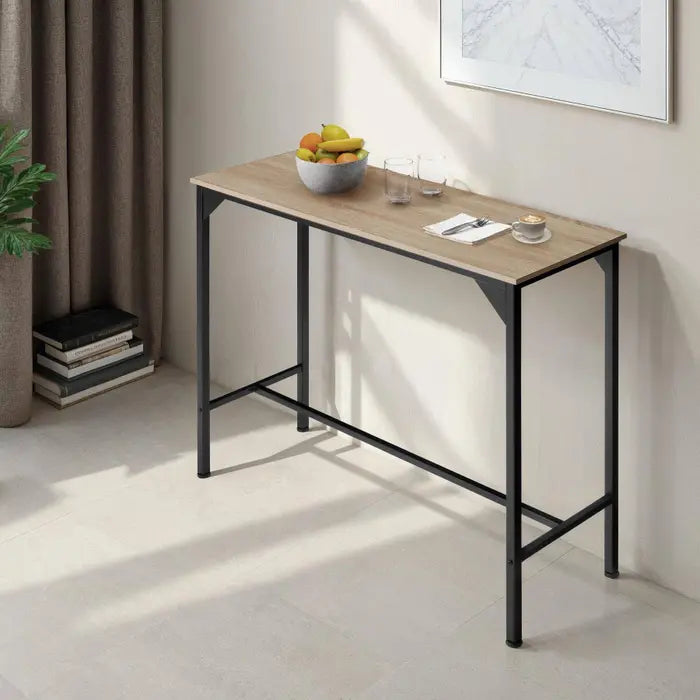 Table de bar industrielle 120 x 40 x 100,5 cm
