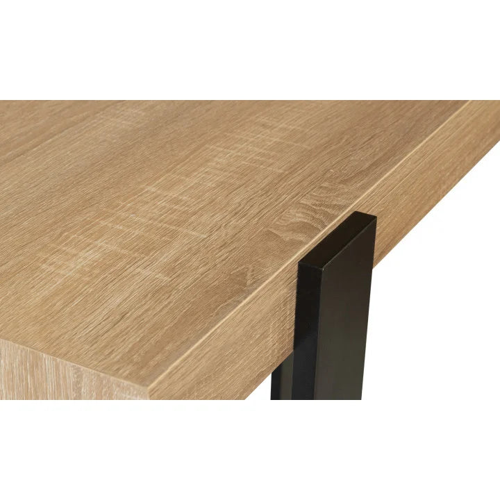 Console Bois et Noir – Design Industriel