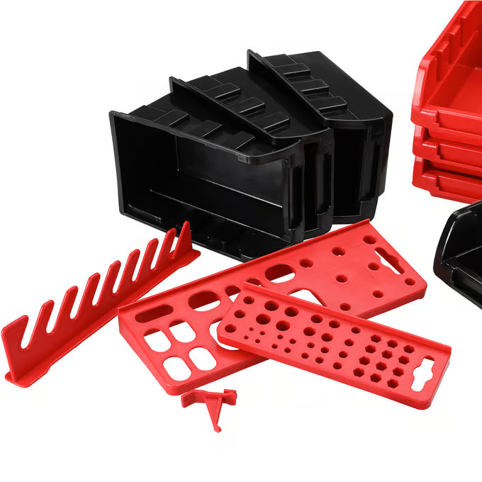 Ensemble Panneau Mural De Rangement Pour Outils - 97 Pcs
