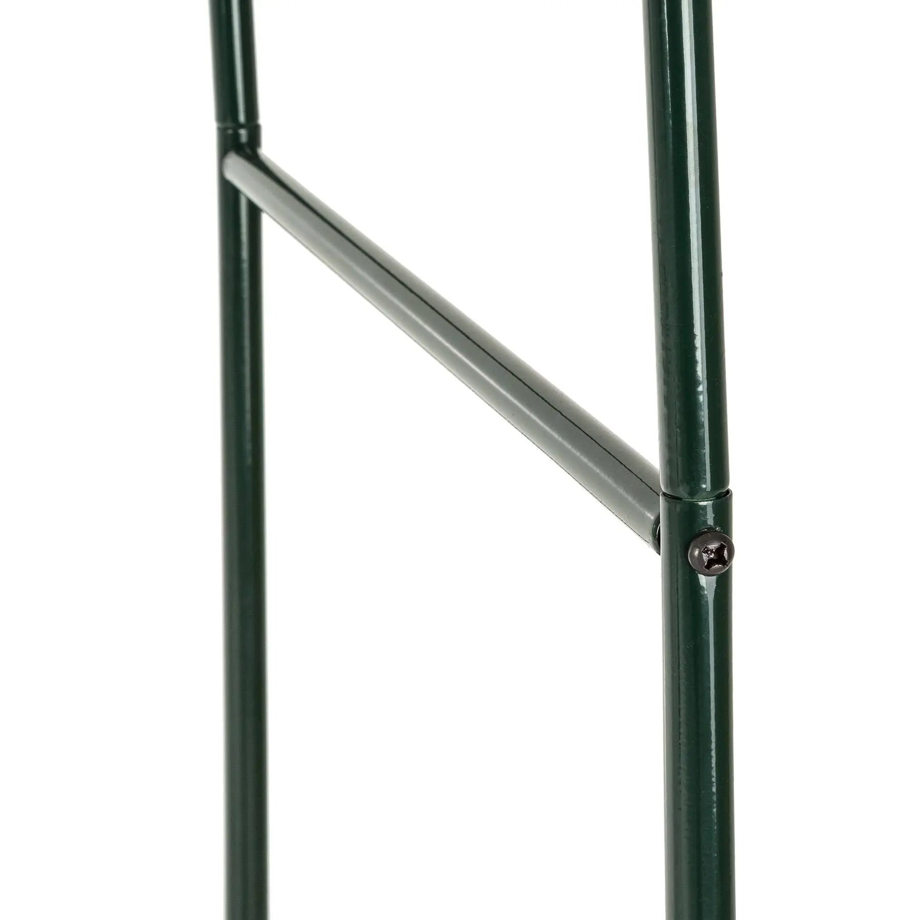 Arche de jardin en métal vert foncé 240x140 cm