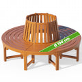 Banc Jardin Eucalyptus 190cm - Grande Assise Bois Naturel