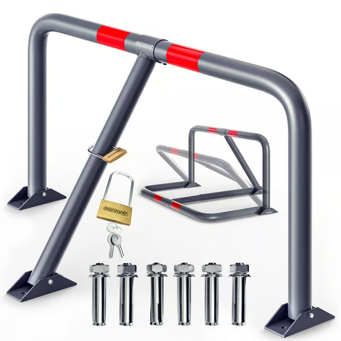 Barrière de parking verrouillable