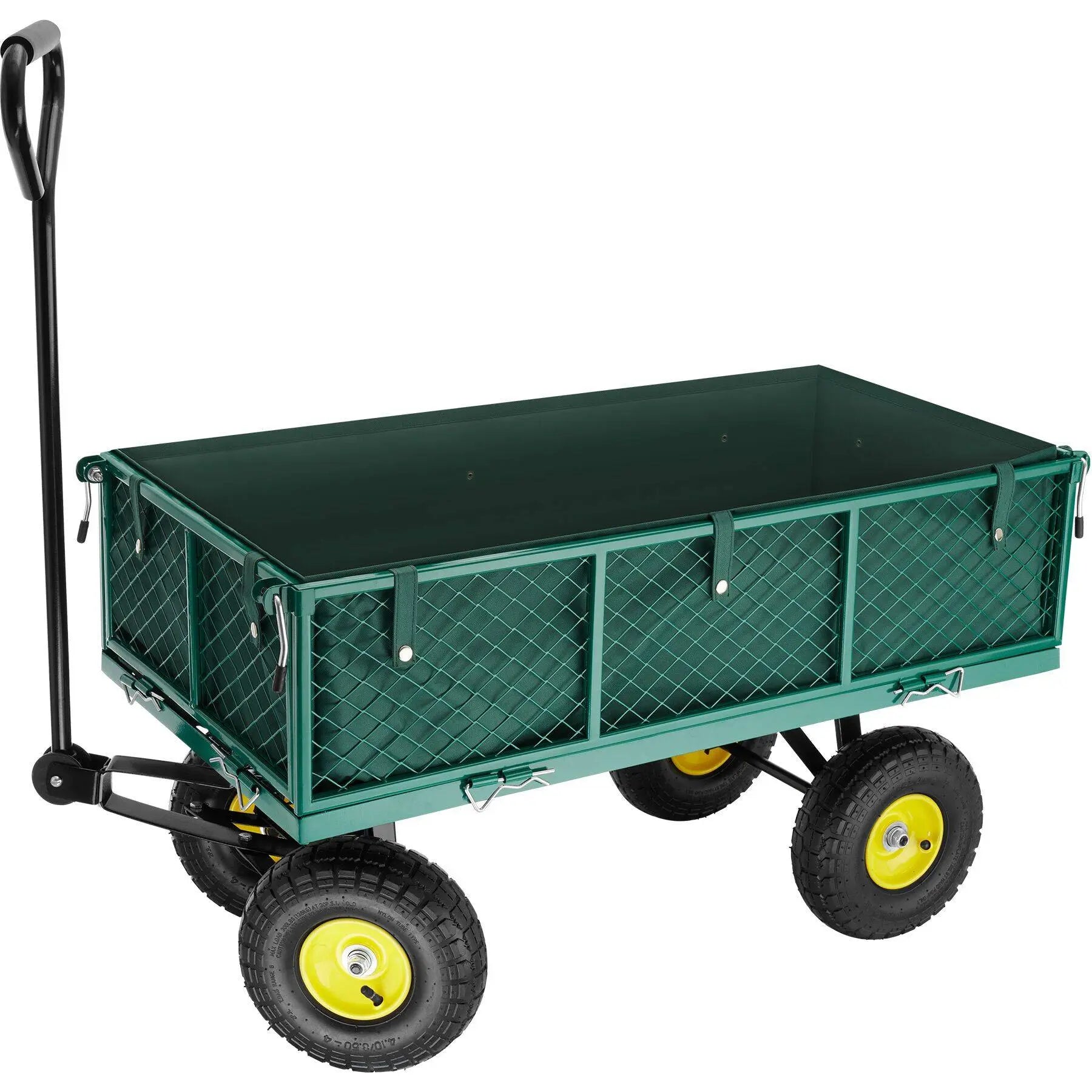 Chariot de Jardin - Bâche Incluse, Capacité 350 Kg