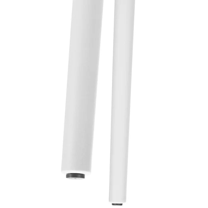 Lot de 2 chaises de jardin résistantes aux intempéries - Blanc