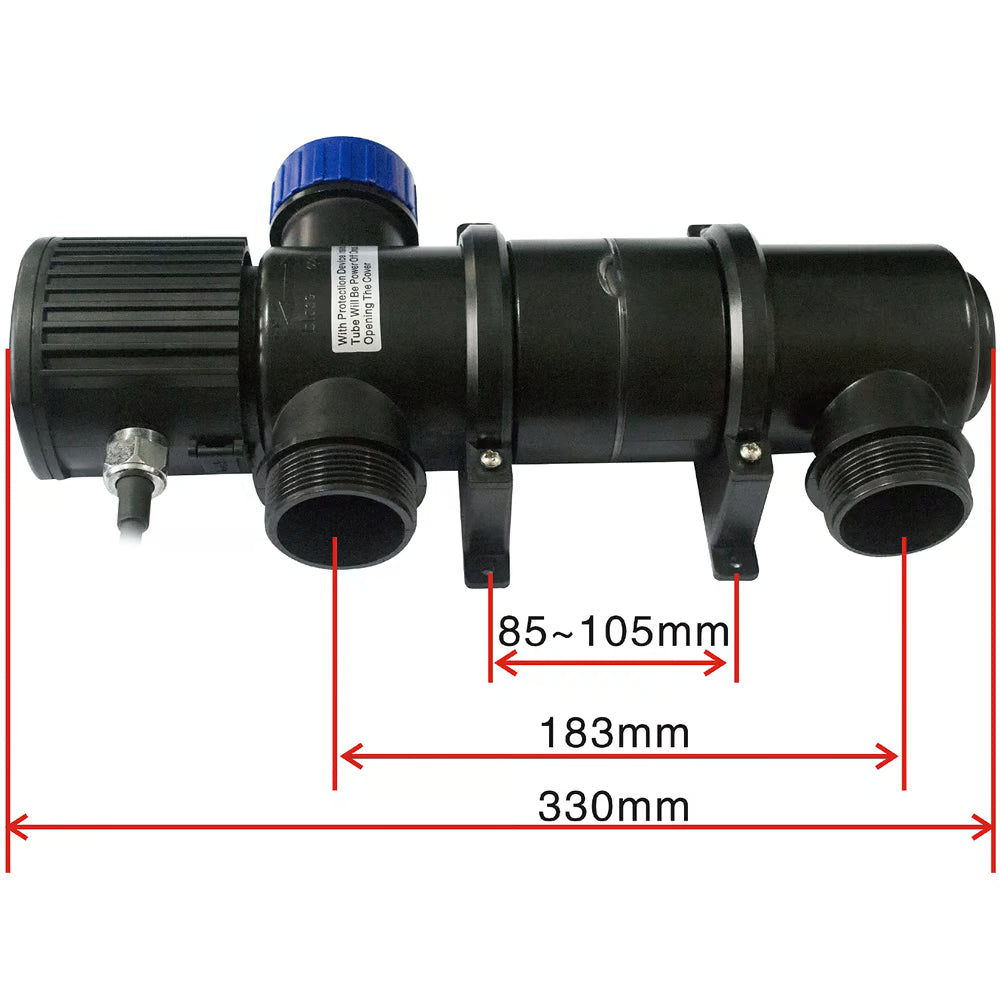 Clarificateur UV-C Bassin & Aquarium - Eau Claire Anti-Algues