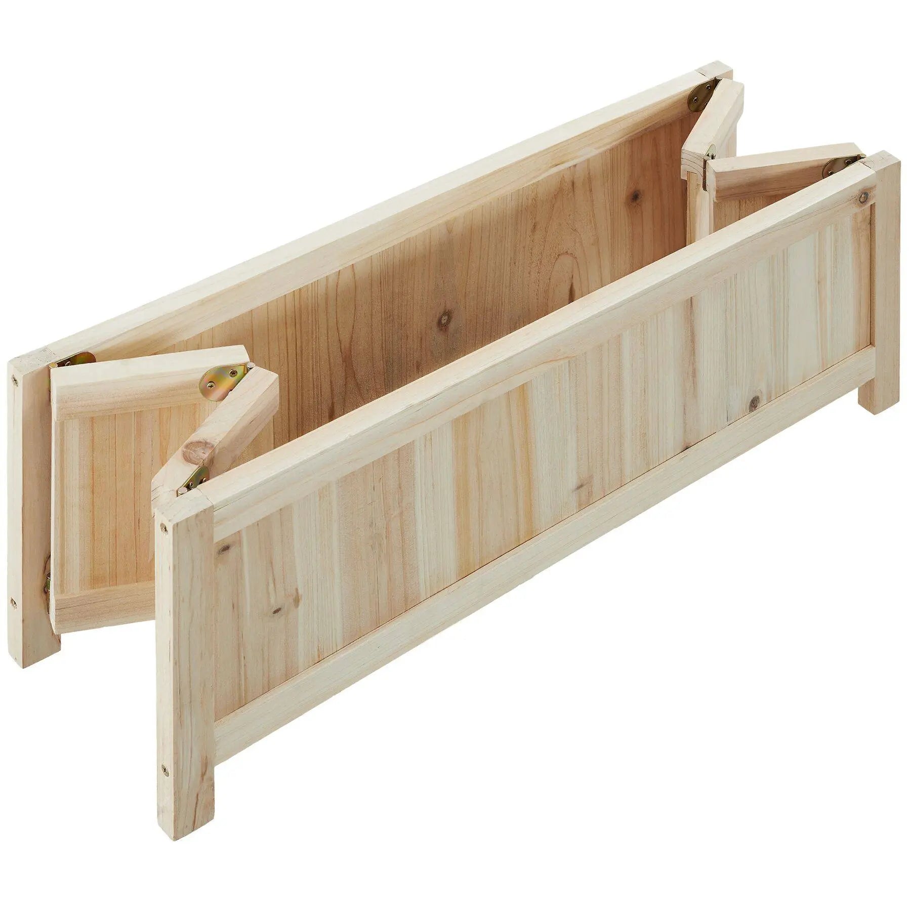 Carré Potager surélevé - Bois naturel