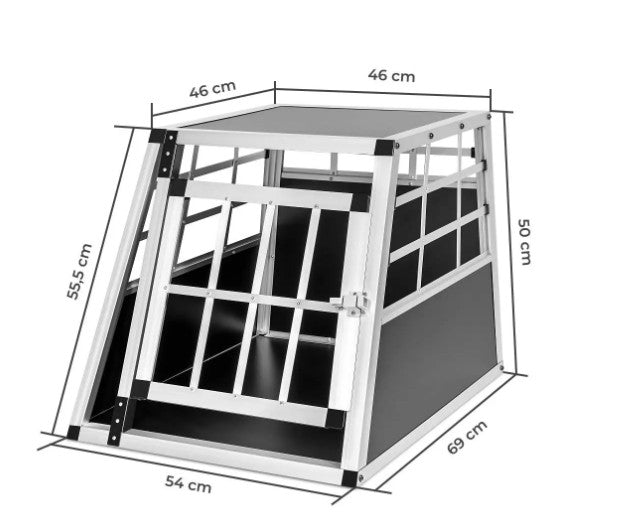 Cage de transport chien 69 x 54 x 50 cm