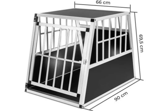 Cage de transport chien 66 cm x 90 cm x 69,5cm