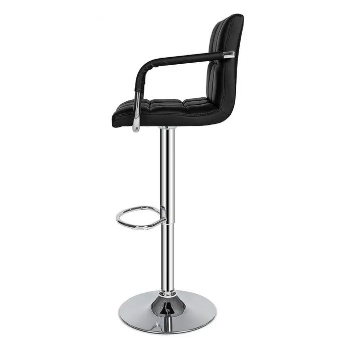 Lot de 2 tabourets de bar réglables et pivotants 360°