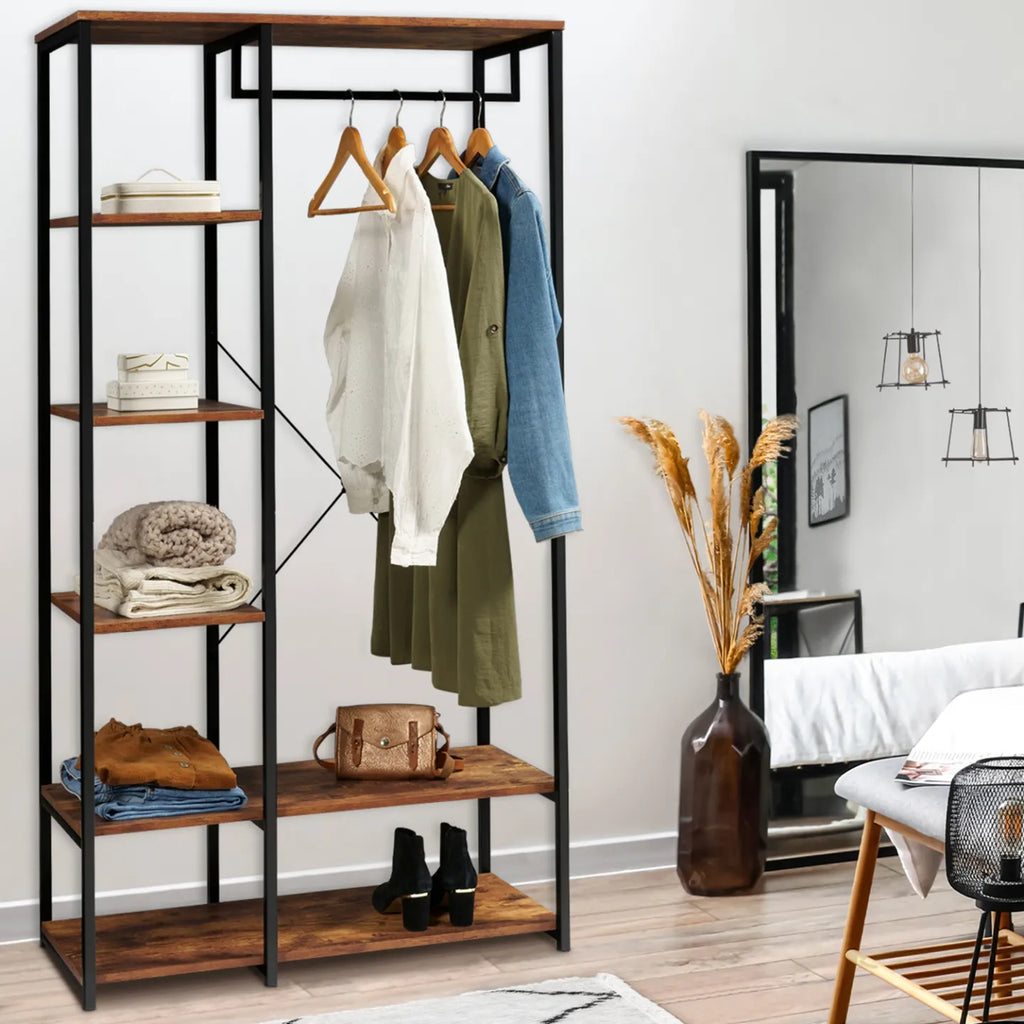 Dressing Industriel Effet Bois Vieilli