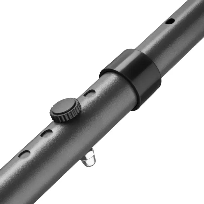 Store à pince sans perçage gris clair 200 x 180 cm avec manivelle