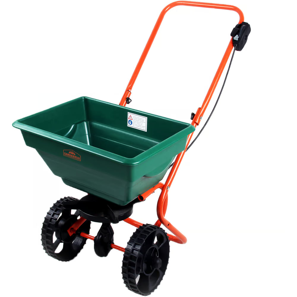 Épandeur à Roues 25L - Engrais, Semences, Sel & Sable