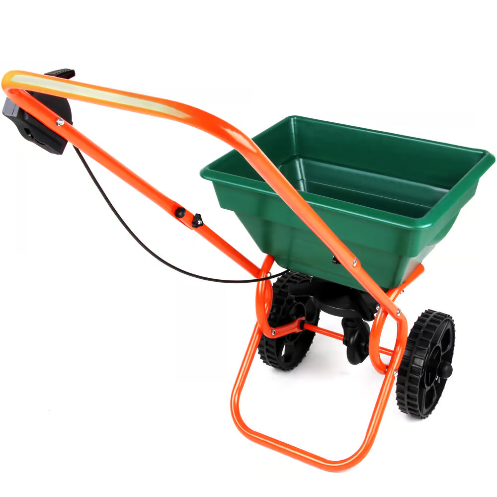 Épandeur à Roues 25L - Engrais, Semences, Sel & Sable