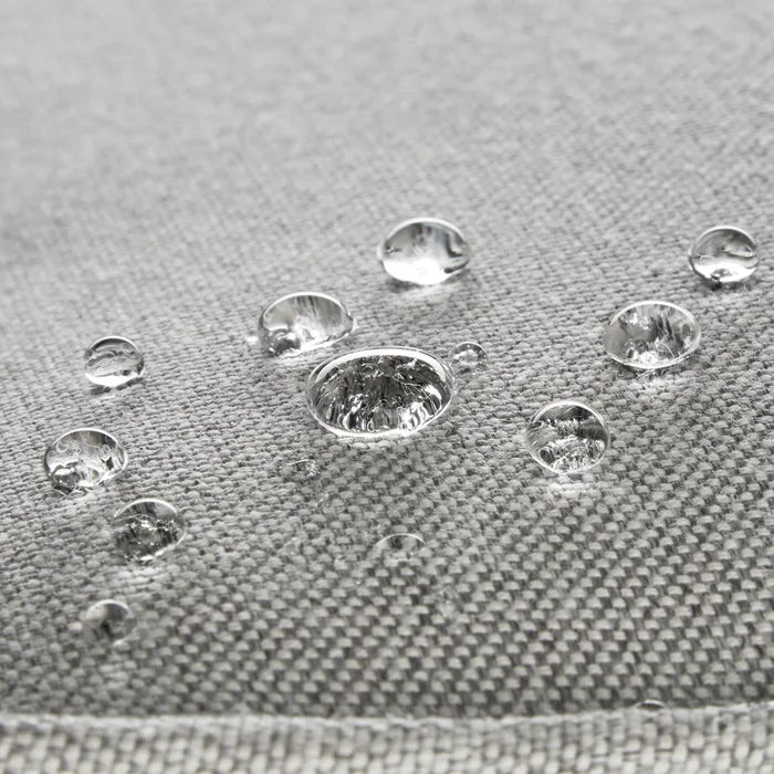 Fauteuil lounge de jardin en bois d'acacia avec coussins - Marron