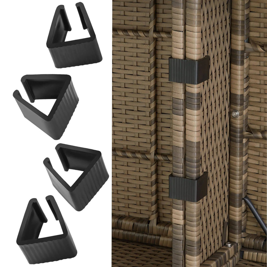 Canapé de Jardin Modulable – Salon d’Extérieur Confortable et Élégant