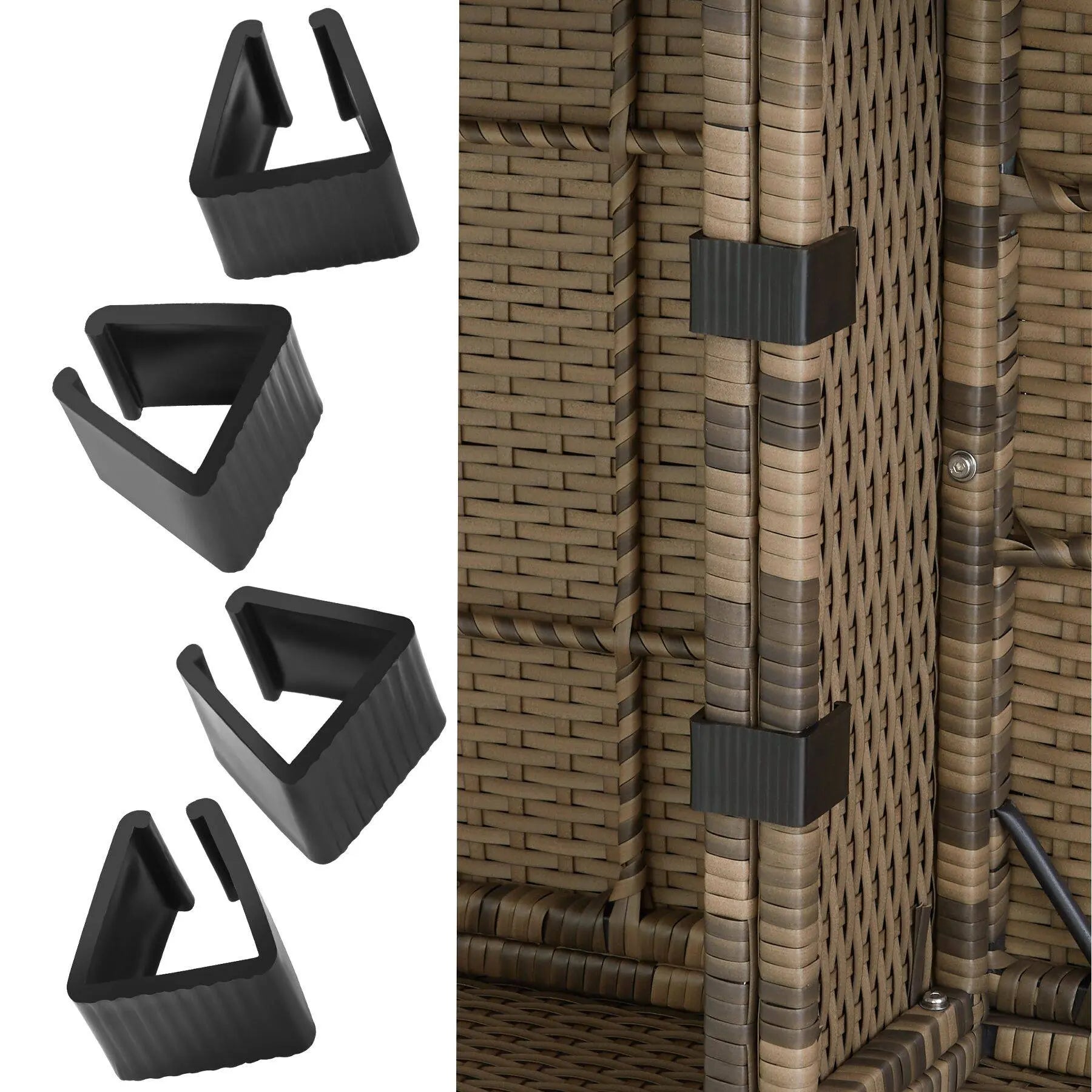 Canapé de Jardin Modulable – Salon d’Extérieur Confortable et Élégant