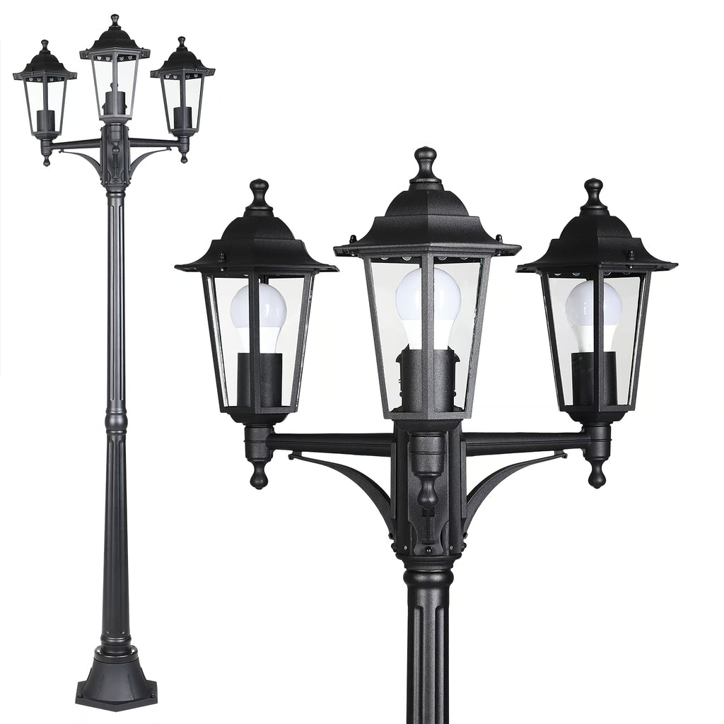 Lampadaire Jardin Aluminium - Éclairage Allée & Terrasse