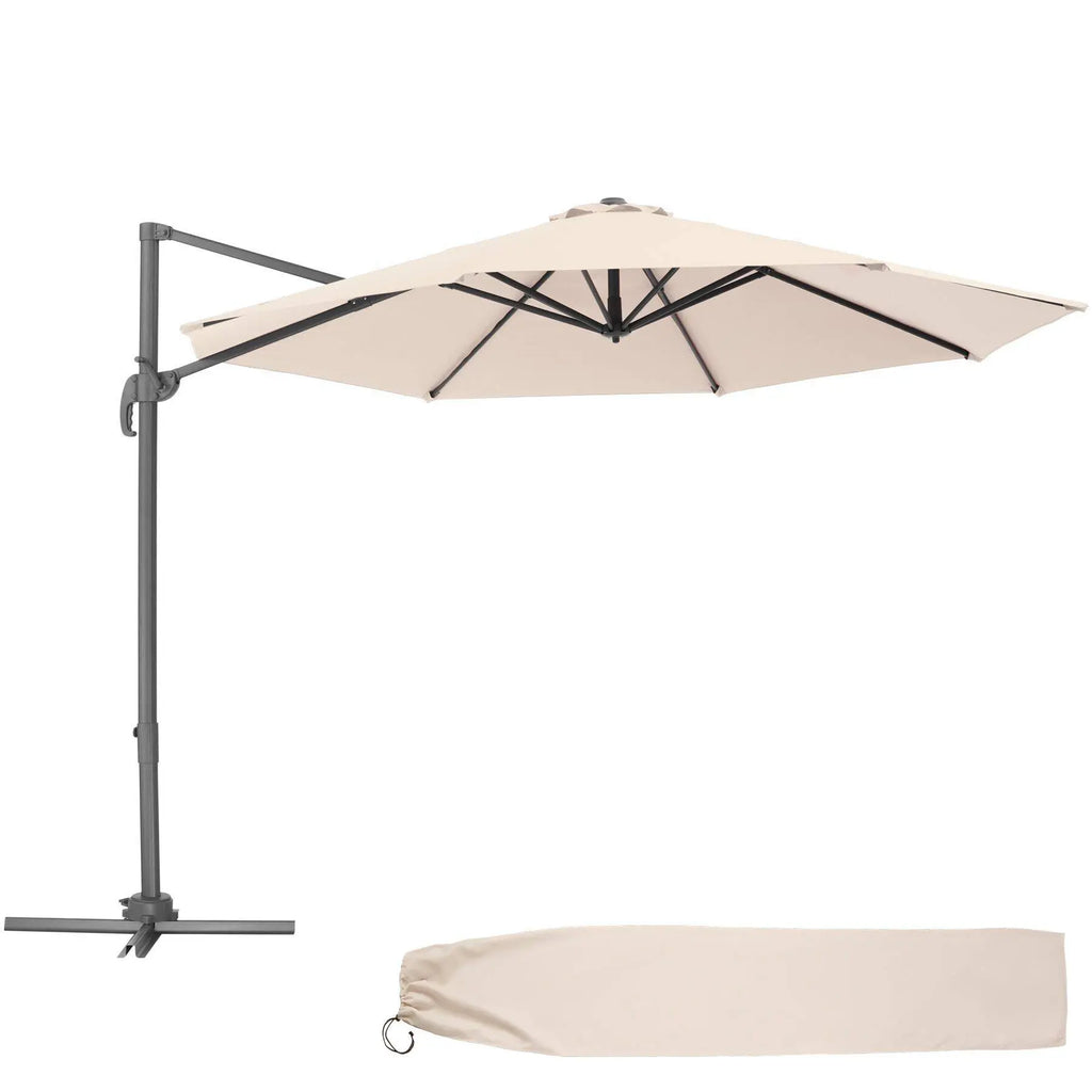 Parasol beige 300cm