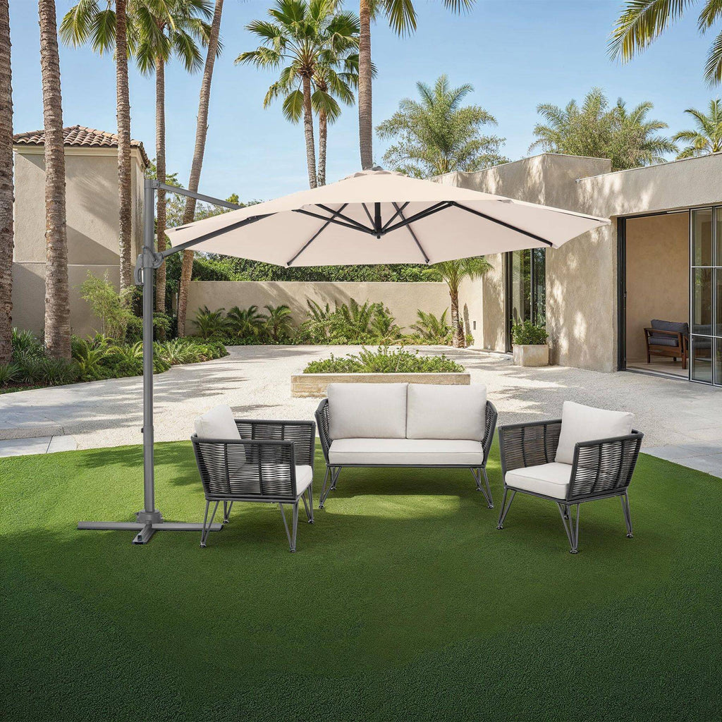 Parasol beige 300cm