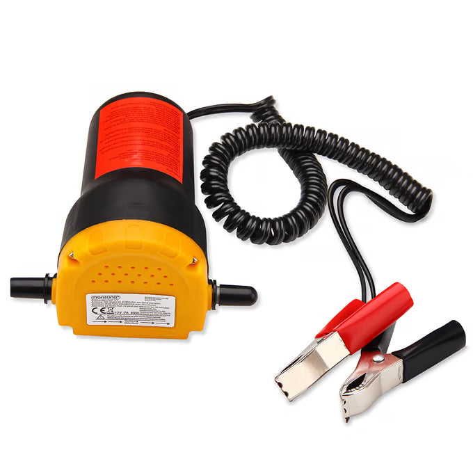 Pompe à huile 12V 80W - Vidange facile pour véhicule