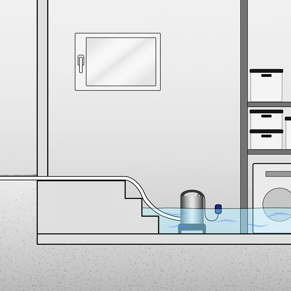 Pompe Bassin Submersible 11500 L/h - Cascade & Fontaine