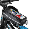 Sacoche de cadre vélo imperméable - Support smartphone