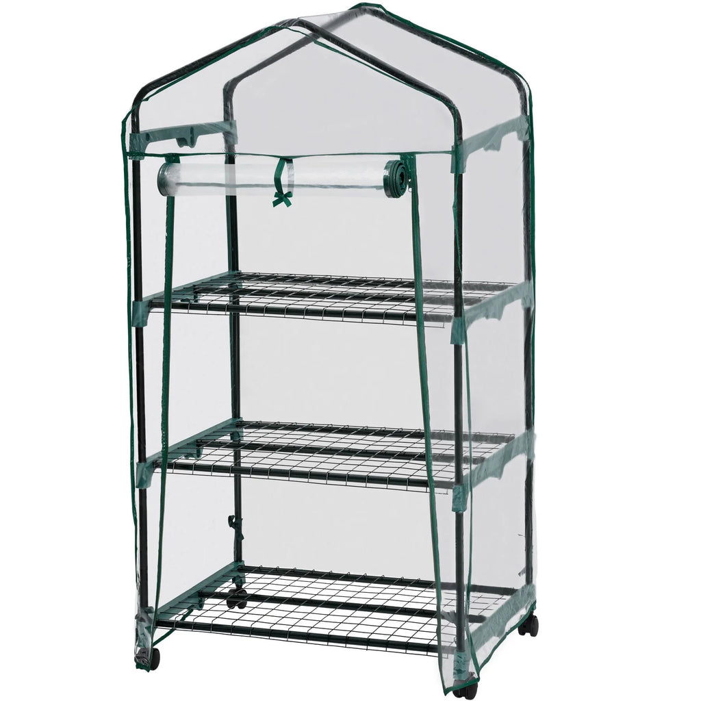 Mini Serre de Balcon 3 Étagères - 133 cm