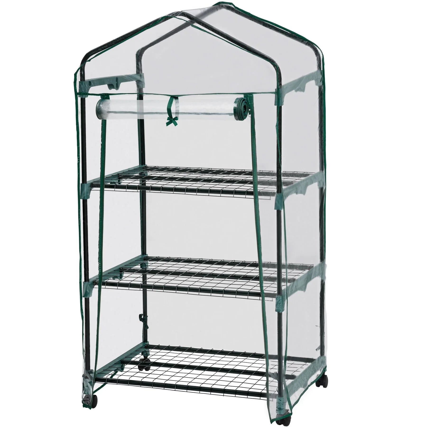 Mini Serre de Balcon 3 Étagères - 133 cm