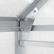 Serre de Jardin Aluminium - Fondation Intégrée et Fenêtres de Toit