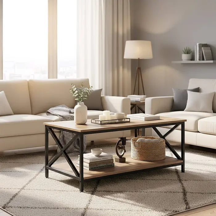 Table basse industrielle