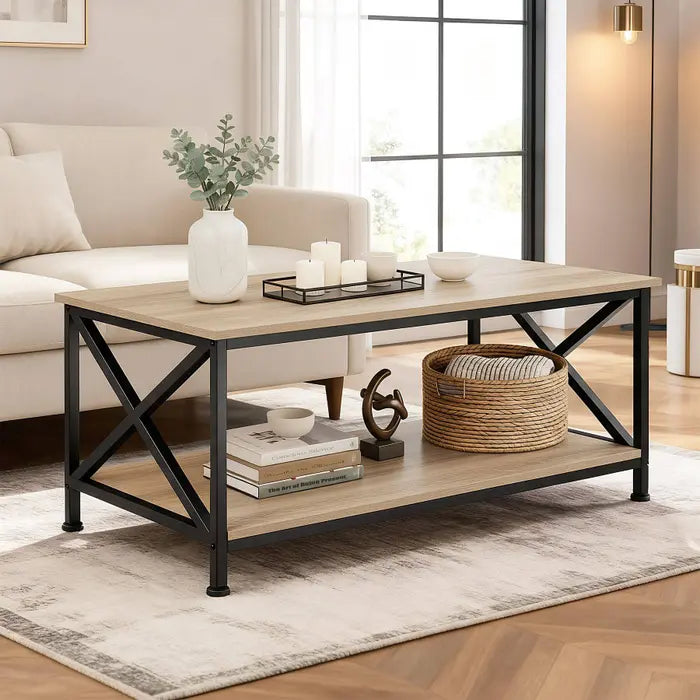 Table basse industrielle