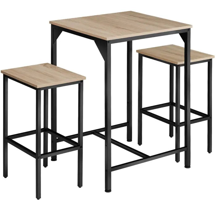 Ensemble Table + 2 Tabourets