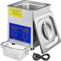 Nettoyeur à Ultrasons 60W - Réservoir Inox 2L et Minuterie Numérique