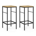 Lot de 2 Tabourets de Bar Industriels
